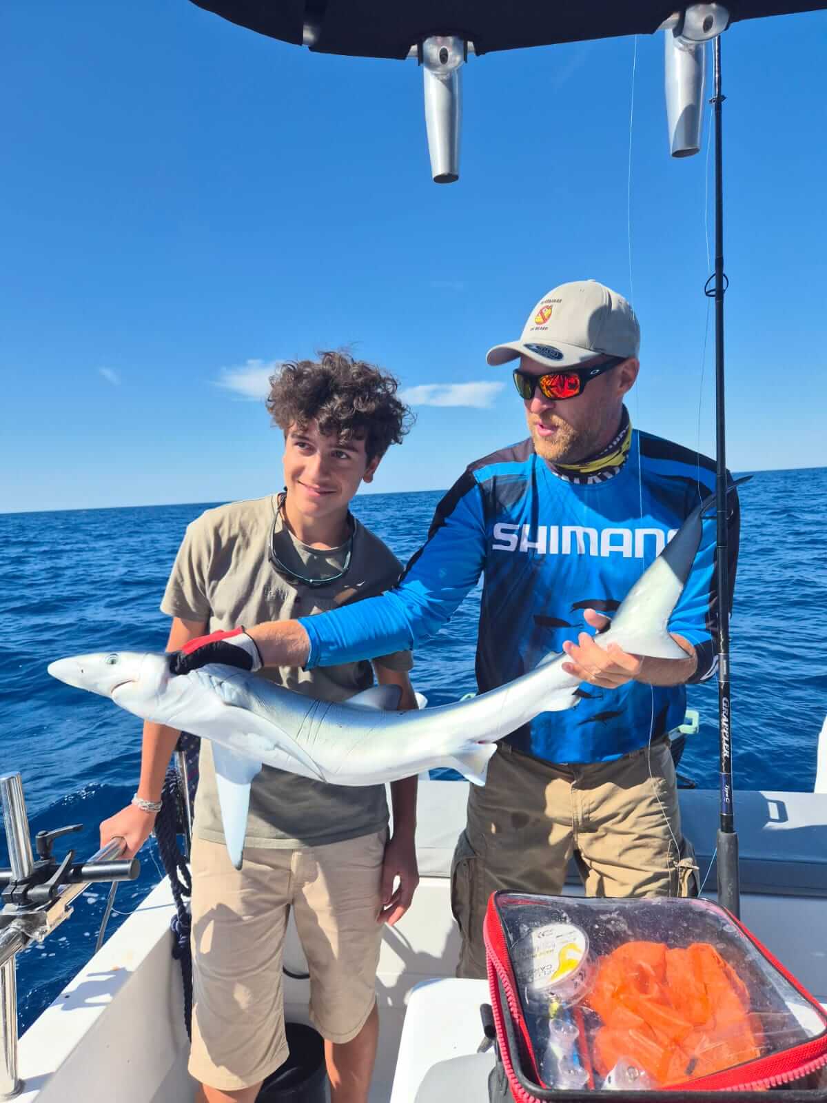 Souvenir de la saison pêche en mer 2025 avec de belles prises en famille Souvenir de la saison pêche en mer 2025 avec de belles prises en famille